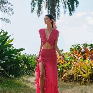 XIX Palms Two Piece Set